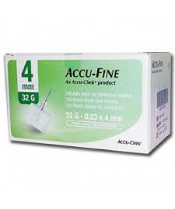 ACCUFINE PEN NEEDLE 32G 4MM